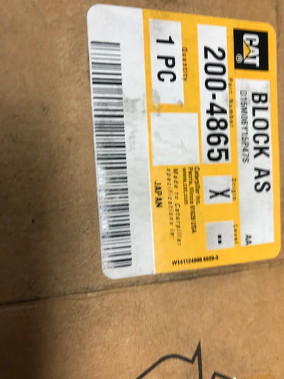 New OEM Genuine Caterpillar, Block As - Part # 2004865