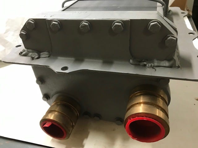 New OEM Genuine Caterpillar, Aftercooler - Part # 2W2136