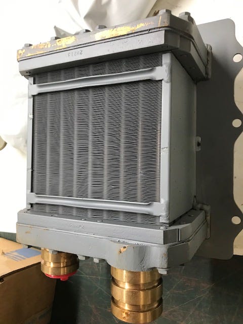 New OEM Genuine Caterpillar, Aftercooler - Part # 2W2136