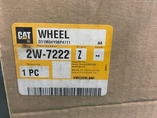 New OEM Genuine Caterpillar, Wheel - Part # 2W7222