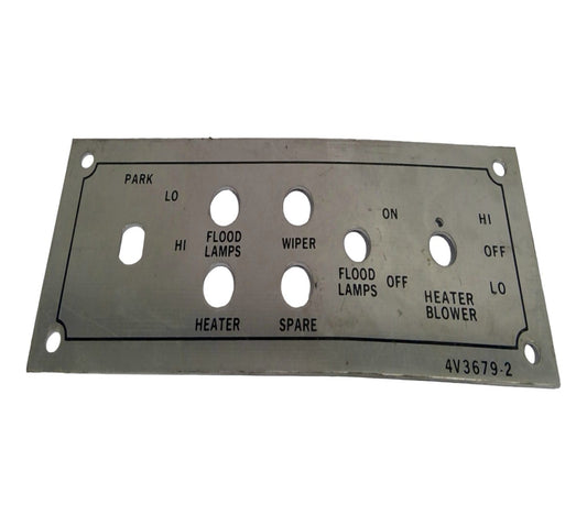 New OEM Genuine Caterpillar, Plate - Part # 4V3679