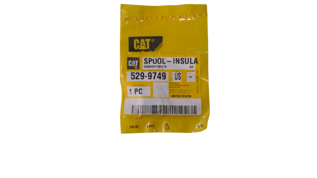 New OEM Genuine Caterpillar, Spool-Insula - Part # 5299749