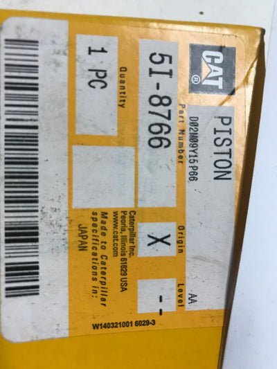 New OEM Genuine Caterpillar, Piston - Part # 5I8766