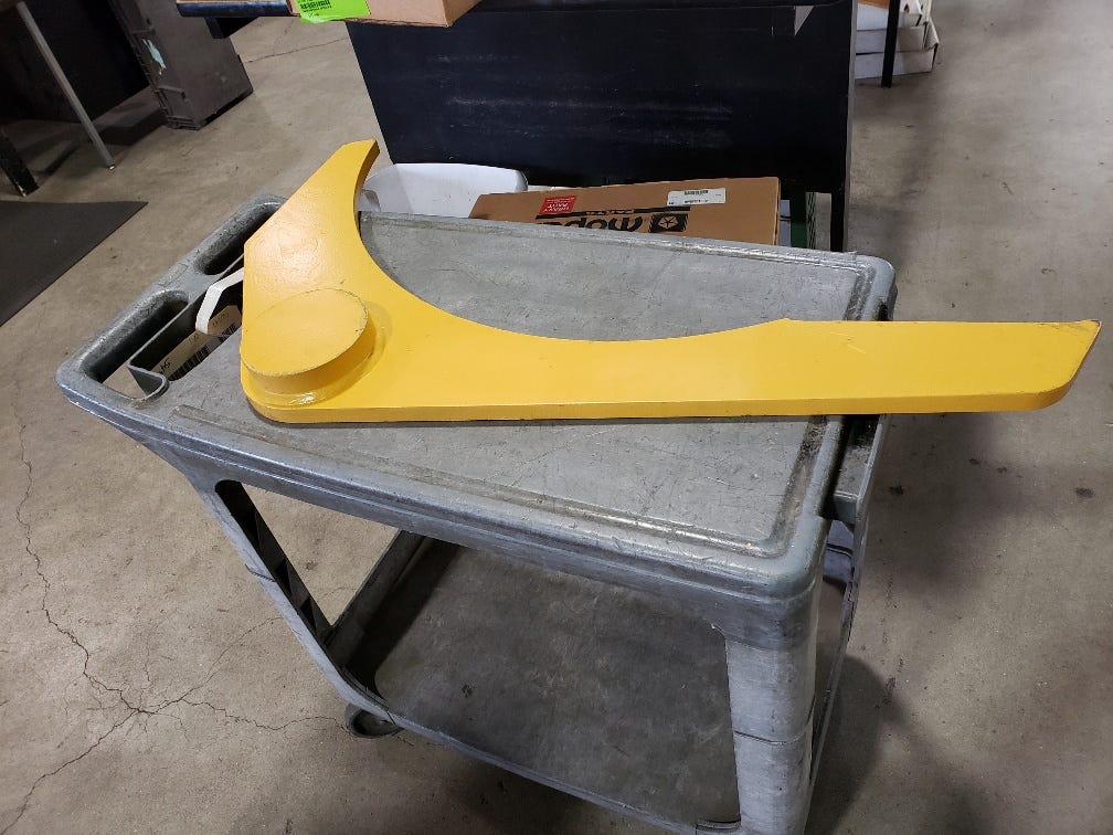 New OEM Genuine Caterpillar, Hinge A - Part # 5V0747