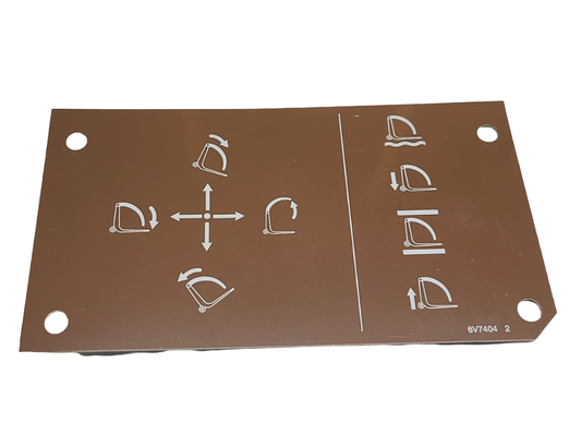 New OEM Genuine Caterpillar, Plate Inst - Part # 6V7404