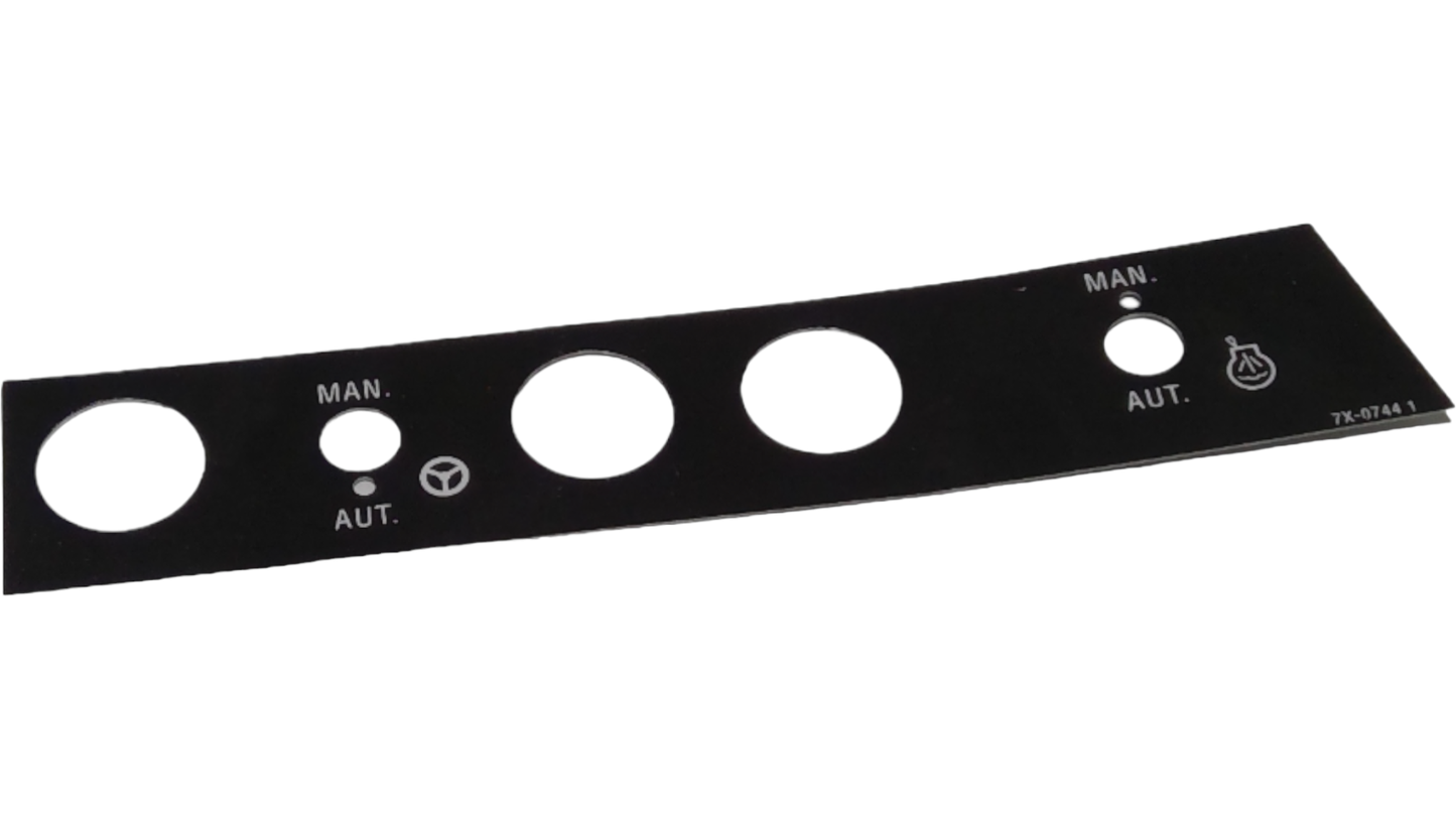 New OEM Genuine Caterpillar, Plate Inst - Part # 7X0744