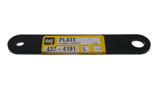 New OEM Genuine Caterpillar, Plate - Part # 4374191