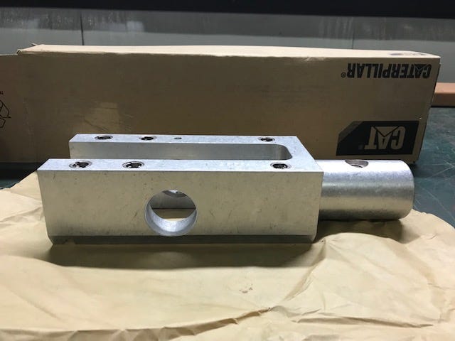 New OEM Genuine Caterpillar, Bracket Pulley - Part # 1471476