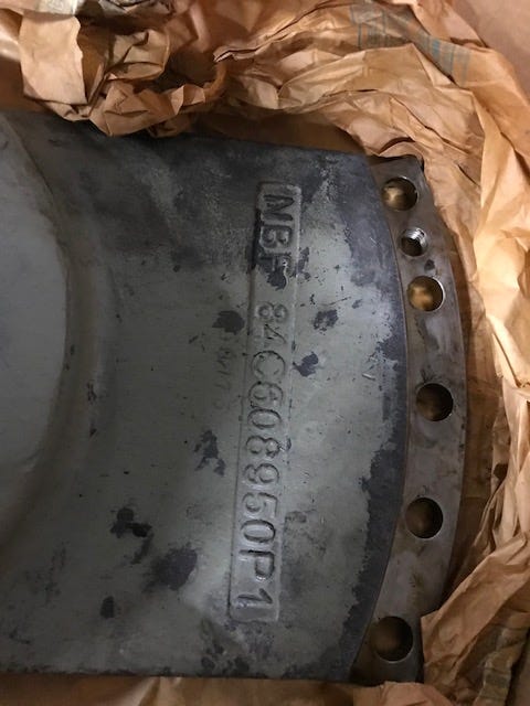 New OEM Genuine Caterpillar, Frame Head - Part # 4010523