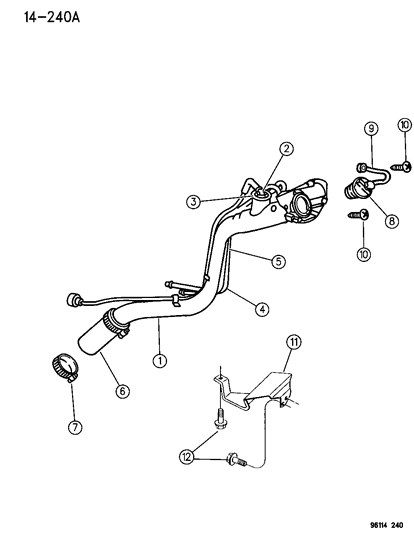 Sleeve, Fuel Filler Vent Hose