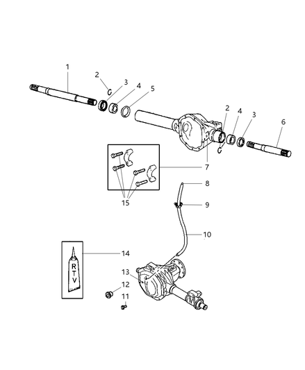 Housing Axle