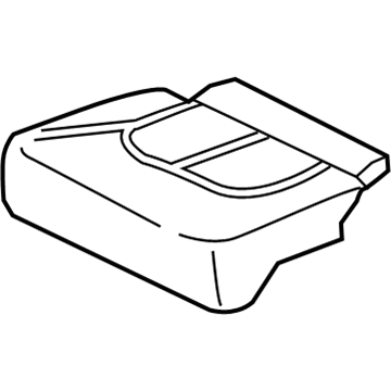 Cover Assy - Rear Seat Cushion
