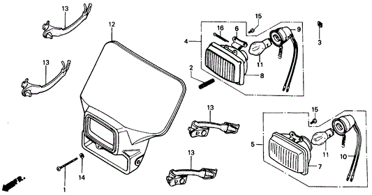 Bulb, Headlight (12V 35/35W)