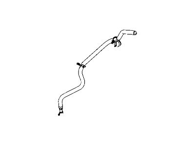 New 2013 Fits Chrysler Grand Cherokee Hose-Power Steering Return - Part # 5154407AC