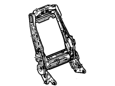 Frame, Front Seat Back