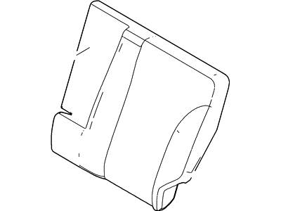 Cover Assy - Rear Seat Back