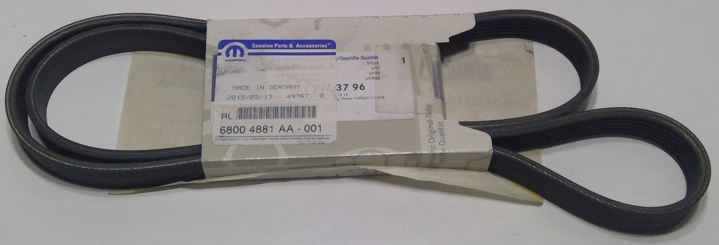 New 2008 Fits Chrysler Sprinter 2500 Belt-Accessory Drive - Part # 68004881AA