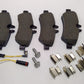 New 2007-2009 Fits Chrysler Sprinter 2500 Disc Brake Pad Set-Installation Kit Rear - Part # V2012602AA