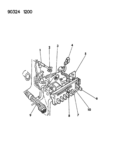 Switch, Heater Control Blower
