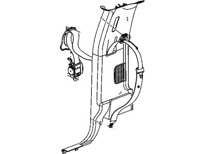 Seat Belt Front Outer