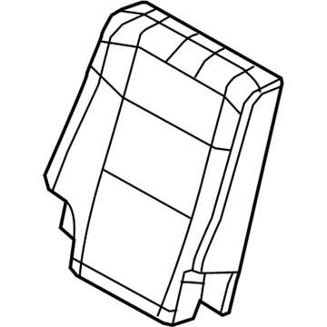 Cover Rear Seat Back 3Rd Row