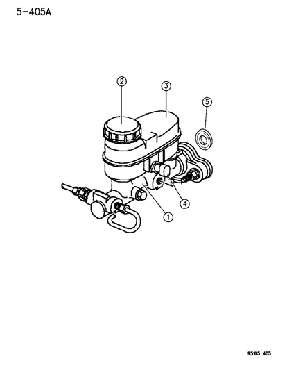 Master Cylinder, Power Disc Brake W/Disc/Drum (Brc)
