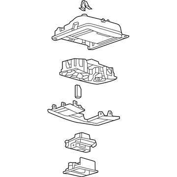 Console Assy - Overhead