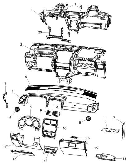 Cover Steering Column