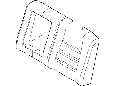Pad - Rear Seat Back
