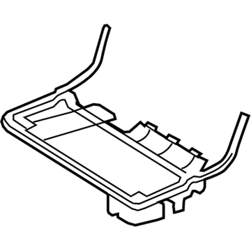 Frame And Spring - Rr Seat Cushion