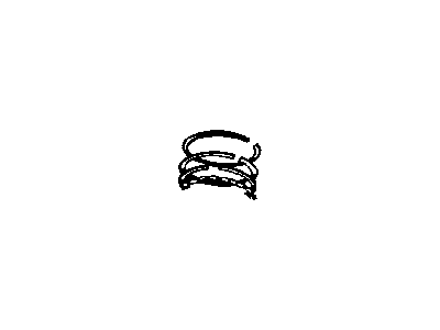 Ring Set, Piston-Standard To .009" O/S 1990-91