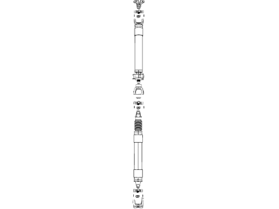 New 2019-2020 Fits Chrysler 3500, 4500, 5500 Drive Shaft - Part # 68322762AC