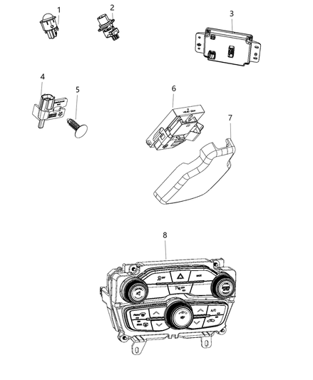 Center Stack Vehicle Feature Controls