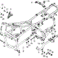 Sub-Frame *Nh1* (Black)(Replaces 50150-Ml8-600Za)