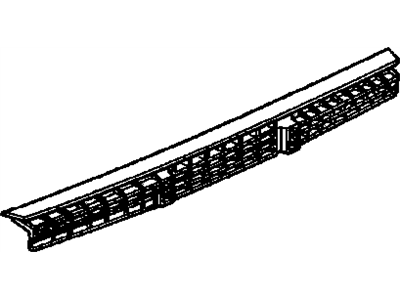 Pad, Front And Rear Bumper/Fascia Face
