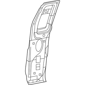 Door Assy - Rear - Less Hinges