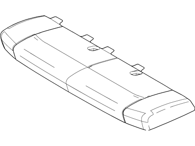 Cover Assy - Rear Seat Cushion