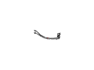 Tube Brake Left Rear