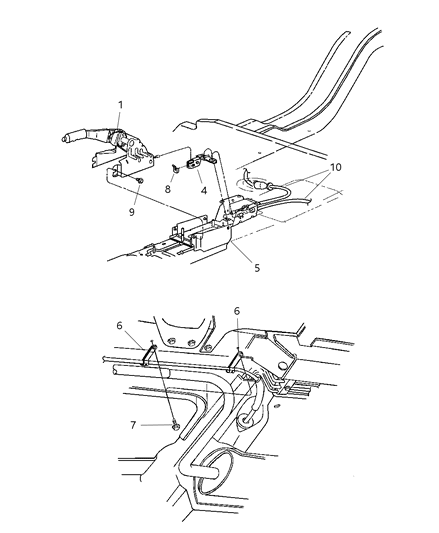 Cable Parking Brake