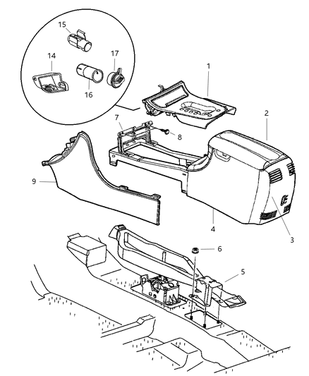 Bezel Console Shifter