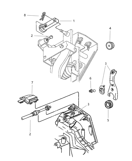 Boot Clutch Release Lever