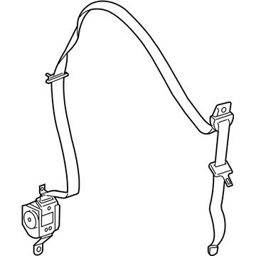 Seat Belt Front Outer