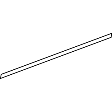 New 2007 Fits Chrysler Patriot Molding-Front Door - Part # 1BB35CB6AB
