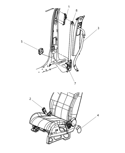 Shield Seat Belt Retractor