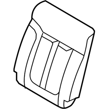 Cover Assy - Rear Seat Back