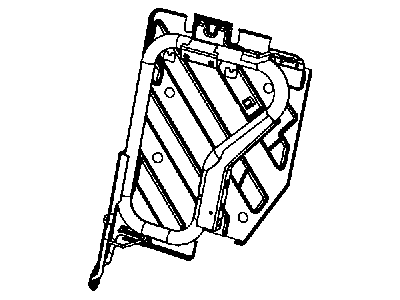 Frame Rear Seat Back 40%