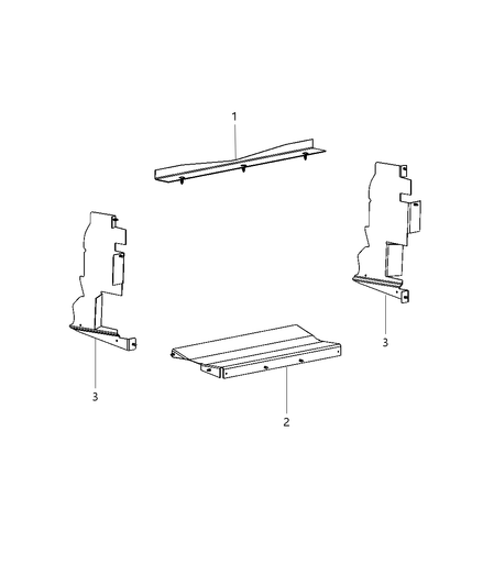 Seal Radiator Side Air