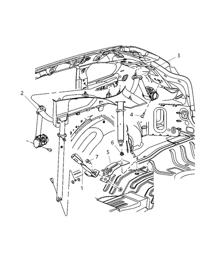 Seat Belt Rear Outer