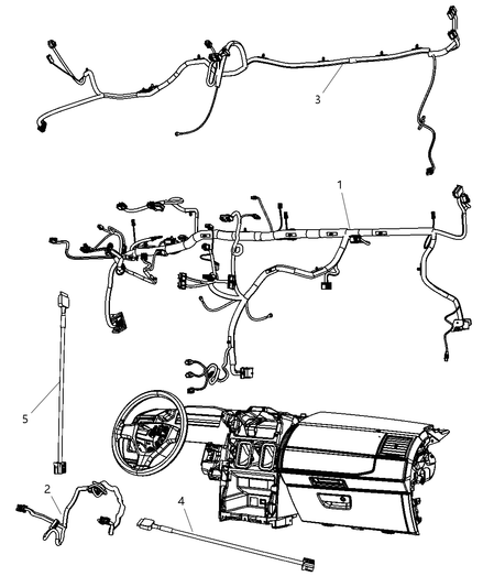 Wiring Instrument Panel