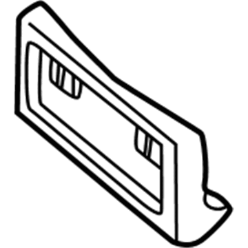 Bracket, License Plate
